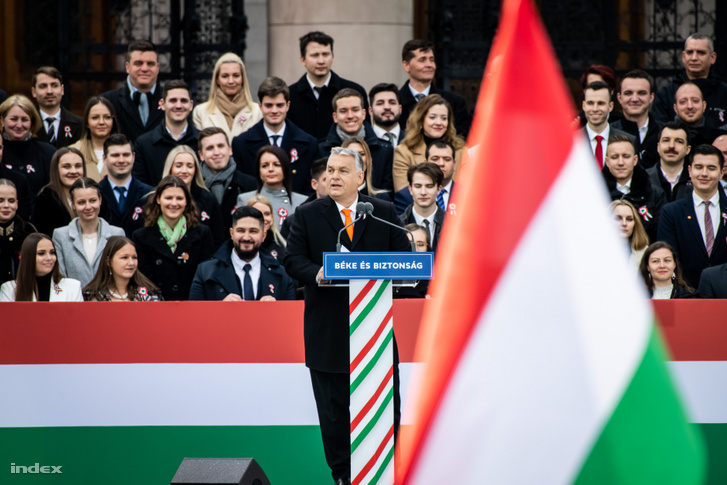 Orbán Viktor beszéde 2022. március 15-én a Kossuth téren