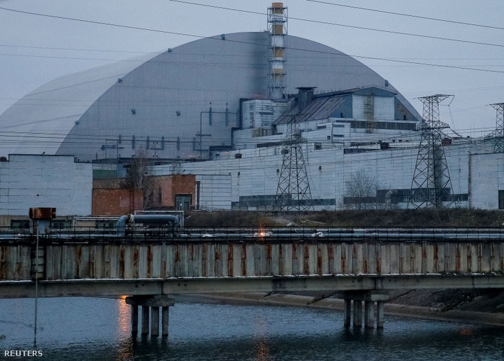 A csernobili atomerőmű 2018. november 22-én