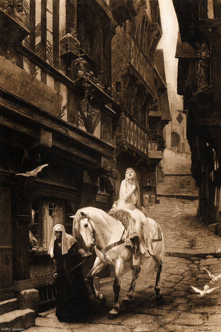 Jules Joseph Lefebvre: Lady Godiva, 1891.