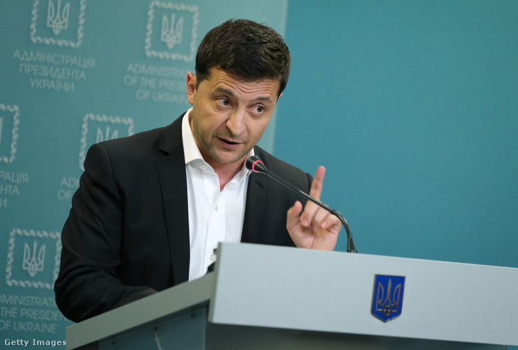 Volodimir Zelenszkij 2019. október 1-jén