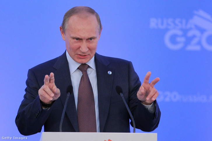 Vlagyimir Putyin 2013. szeptember 6-án