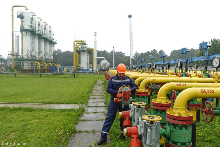 Európába szállító orosz gázvezetékek