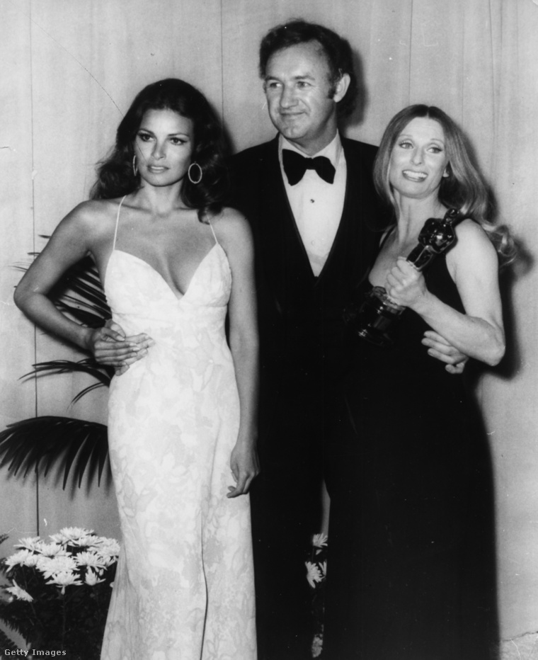 Raquel Welch (balról), Gene Hackman és Cloris Leachman.