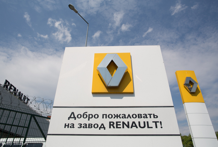 Egy Renault gyár Moszkvában