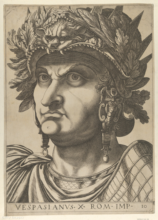 Vespasianus császár a nyilvános vécéket adóztatta meg