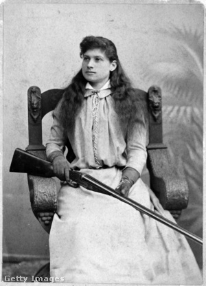Annie Oakley az 1880-as években