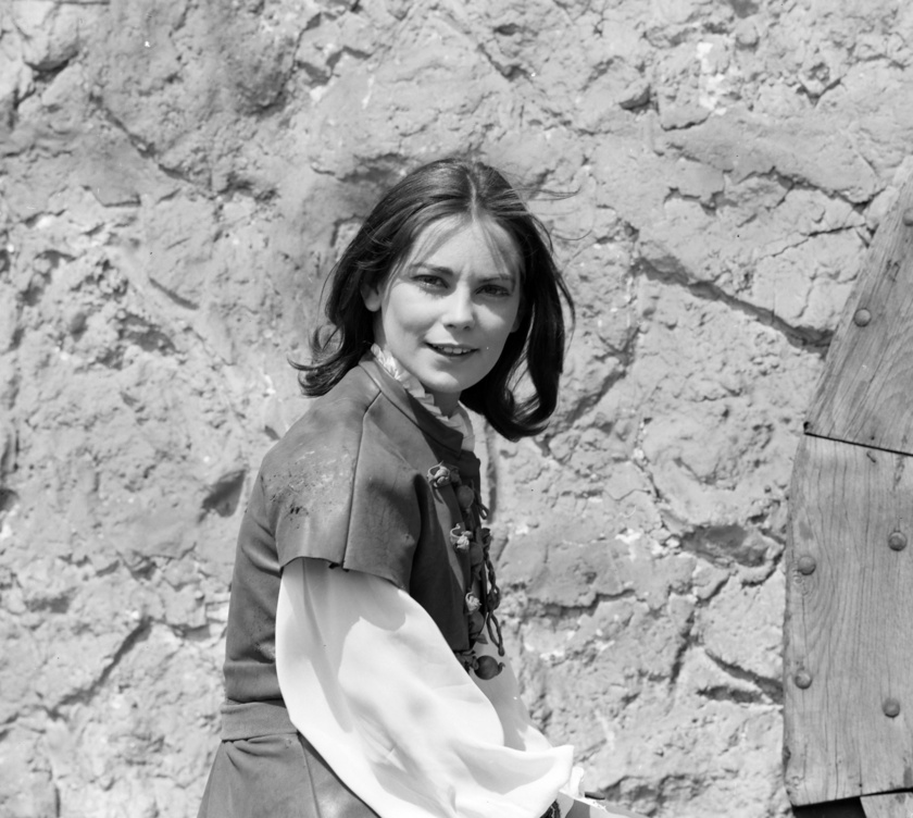 Venczel Vera Cecey Éva szerepében az Egri csillagok forgatásán 1968-ban.