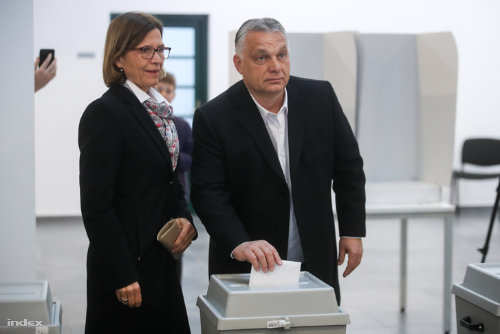 Lévai Anikó és Orbán Viktor