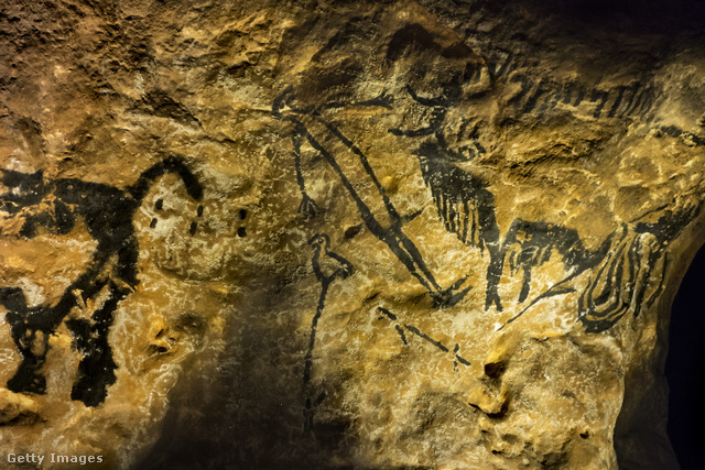 A lascaux-i barlangrajz és a különös „óvszeres” figura