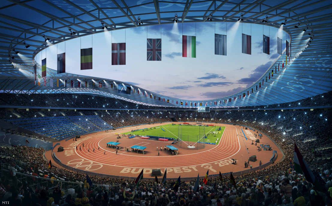 A Budapest 2024 által 2017. január 4-én közölt legfrissebb aktuális látványterv az Olimpiai Park helyszíncsoportban található Olimpiai Atlétikai Stadionról, amely a IX., a X. és a XXI. kerületekben, a Kvassay-zsilip térségében van, és az esetleges 2024-es budapesti olimpia egyik helyszíne lesz
