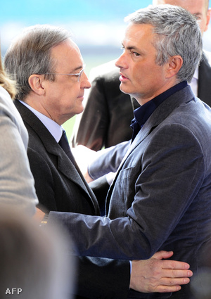Florentino Perez és José Mourinho 2012-ben
