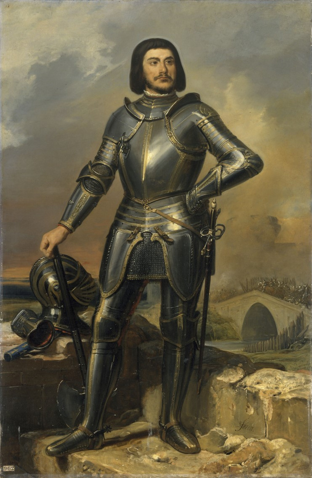 Gilles de Rais gróf (1404–1440), Éloi Féron festőművész alkotása Wikimedia Commons