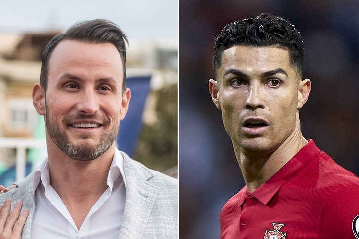 Csuti és Cristiano Ronaldo