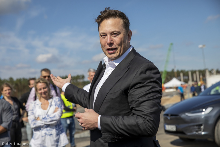 Elon Musk 2020. szeptember 3-án