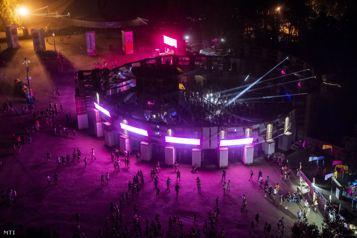 A Colosseum by Telekom a 26. Sziget Fesztivál ötödik napján, az óbudai Hajógyári-szigeten 2018. augusztus 12-én