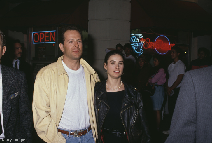 Bruce Willis és Demi Moore 1989-ben