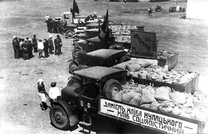 Holodomor (éhínség) az Ukrán Szovjet Köztársaságban 1932-ben és 1933-ban