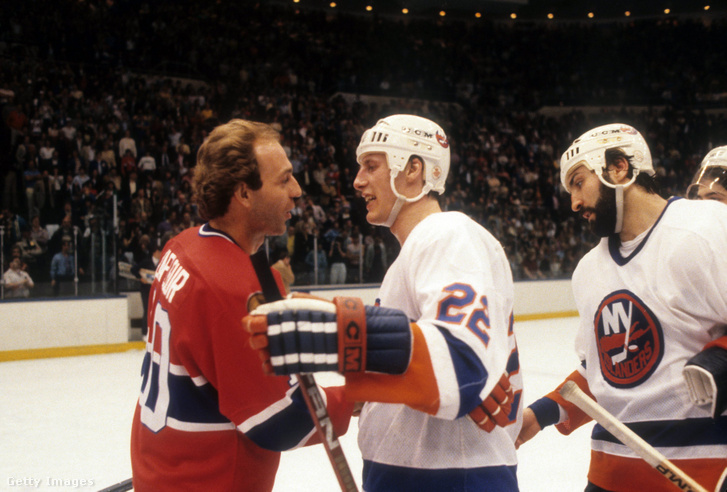 Guy Lafleur (balra) 1985-ös első visszavonulása után gondolkozott el először azon, hogy ő sem szeretne az örökkévalóságig játszani