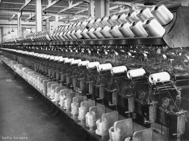 Az olasz SNIA Viscosa tej-textil gyára