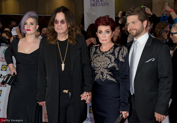 Kelly Osbourne, Ozzy Osbourne, Sharon Osbourne és Jack Osbourne 2015. szeptember 28-án
