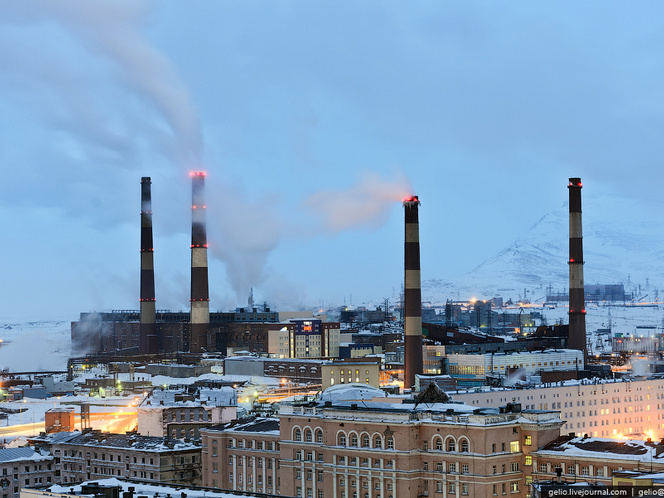 A Norilsk Nickel az egyik legnagyobb orosz nikkel-bányászati vállalat Forrás: russiatrek.org