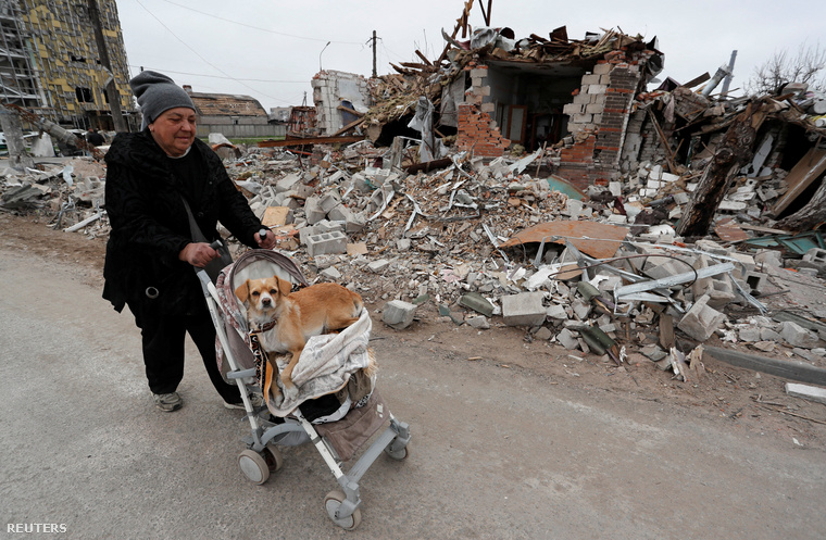 Mariupolt szinte teljesen eltörölték a föld színéről az orosz bombázások.