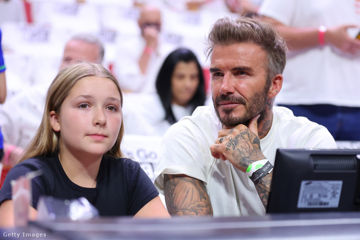 Harper és David Beckham