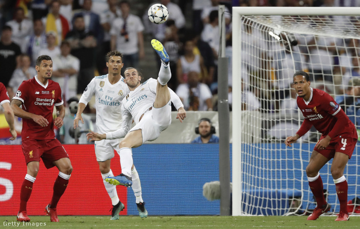 Gareth Bale parádés gólt szerzett a 2018-as BL-döntőben