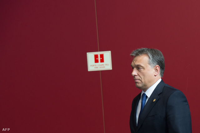 Orbán Viktor Brüsszelben, május 22-én