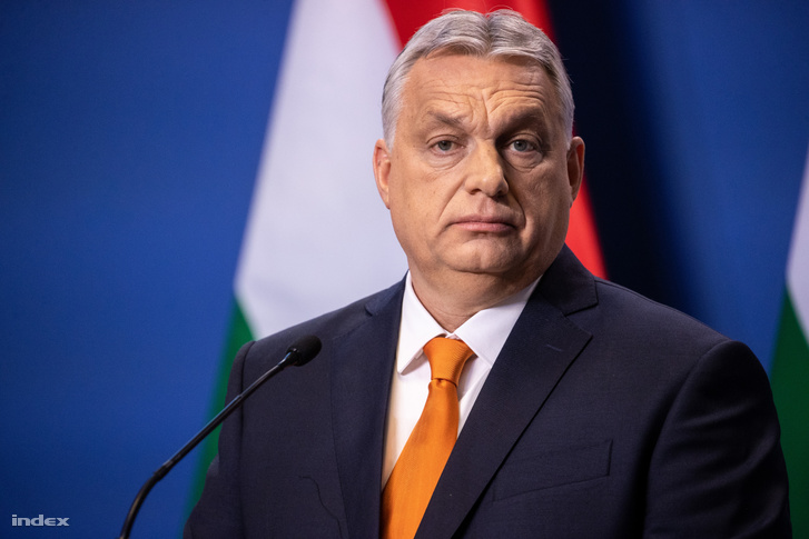Orbán Viktor 2022. április 6-án