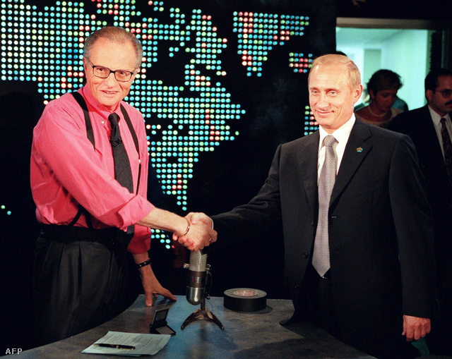 Vlagyimir Putyin a Larry King Show-ban, 2000-ben