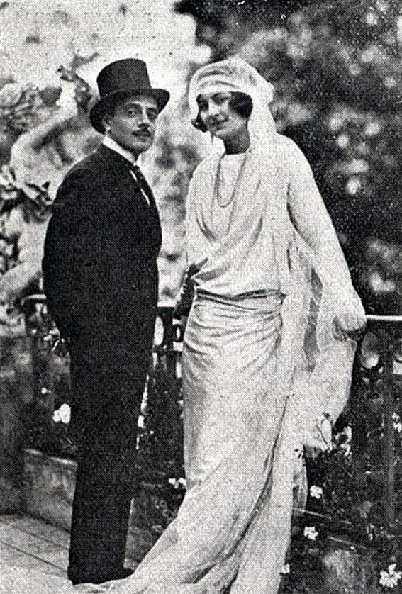 Linder és 16 éves menyasszonya, Hélène Porter