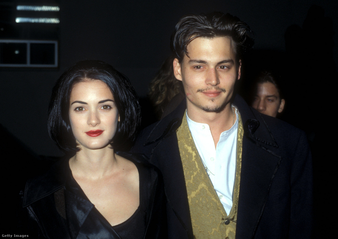Winona Ryder és Johnny Depp