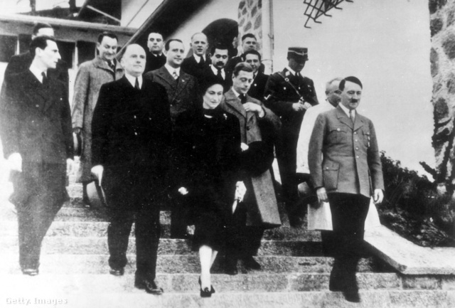 Eduárd windsori herceg és felesége Hitler társaságában Németországban