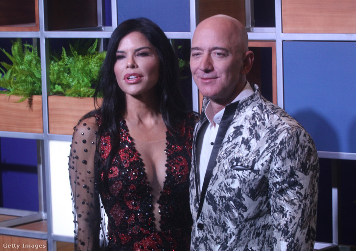 Lauren Sanchez és Jeff Bezos