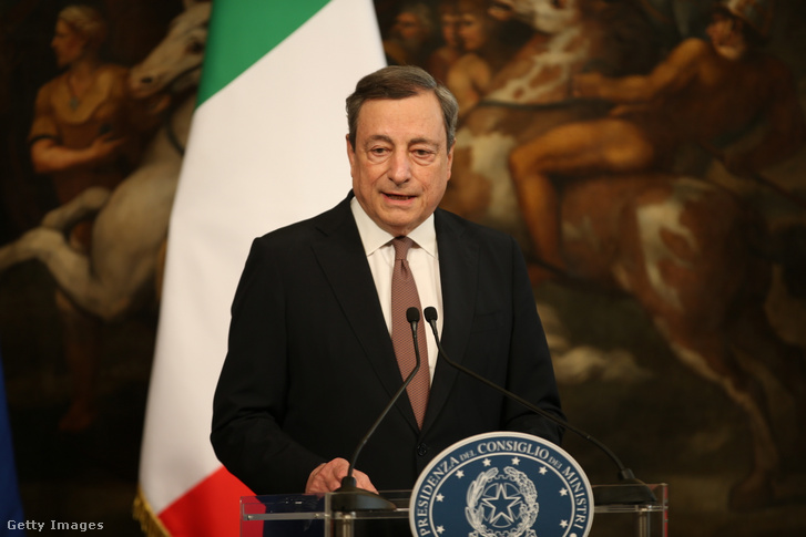 Mario Draghi 2022. május 18-án