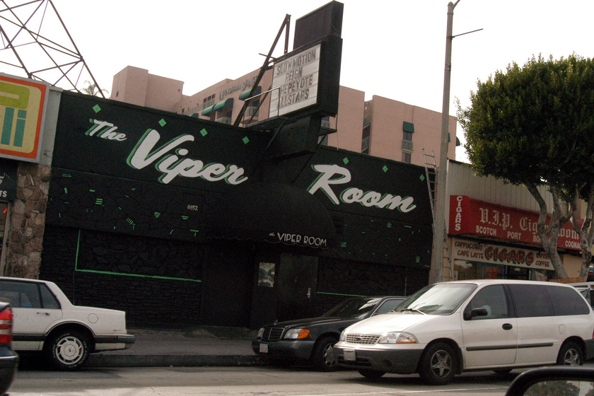 A Viper Room, amit Johnny Depp alapított Sal Jencóval, a '90-es években a hollywoodi fiatal elit törzshelyévé vált.