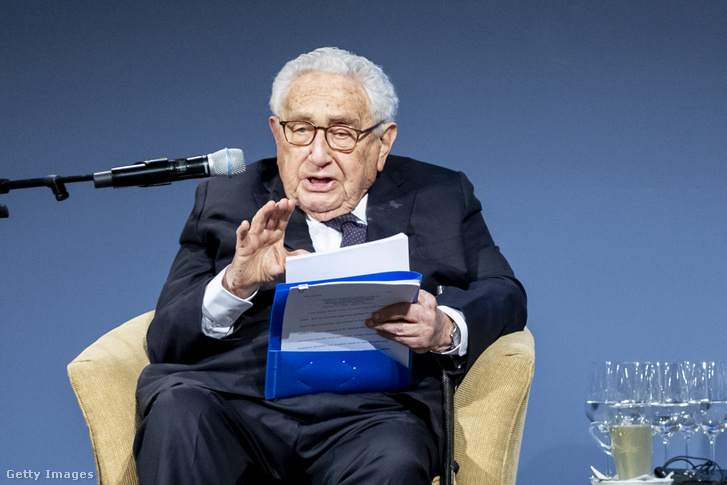 Henry Kissinger 2020. január 21-én