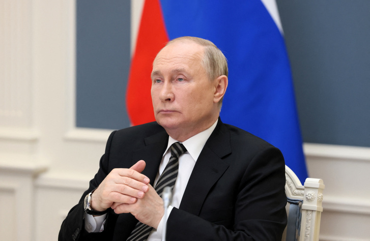 Vlagyimir Putyin 2022. május 27-én