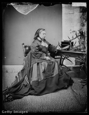 Viktória királynő 1875-ben