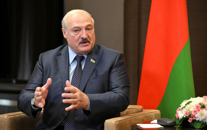 Aljakszandr Lukasenka 2022. május 23-án