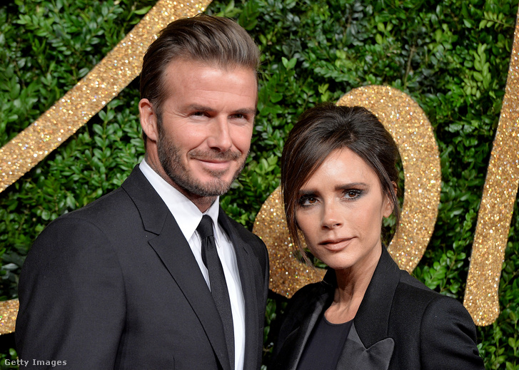 David Beckham és Victoria Beckham 2015. november 23-án