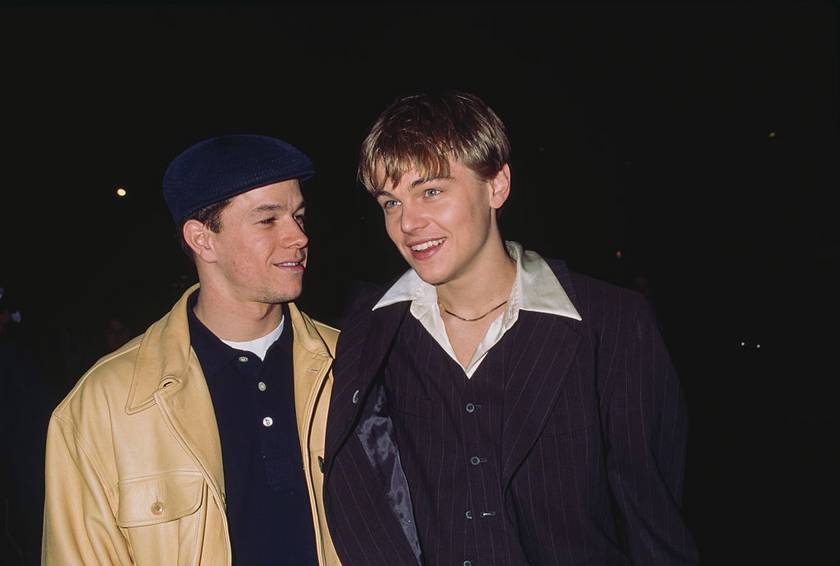 Mark Wahlberg és Leonardo DiCaprio a film premierjén.
