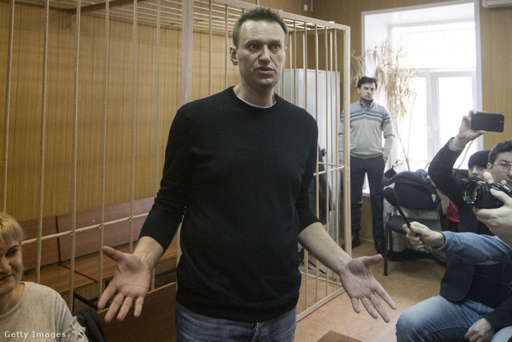 Alekszej Navalnij 2017. március 27-én