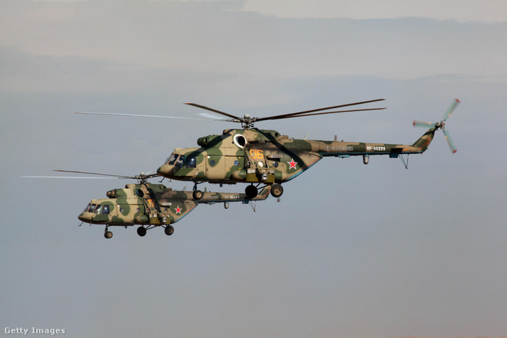 Orosz helikopterek 2021. szeptember 15-én