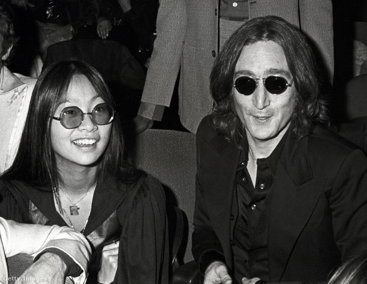 May Pang és John Lennon 1974. november 17-én