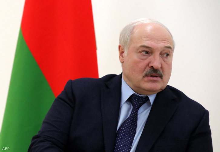 Alekszandr Lukasenka 2022. április 12-én