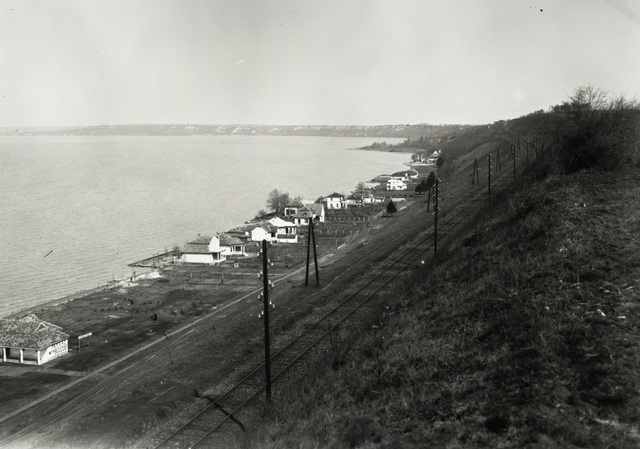 Balatonvilágos látképe 1920-ban
