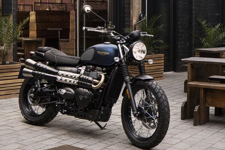 Triumph launches Gold Line limited editions street scrambler