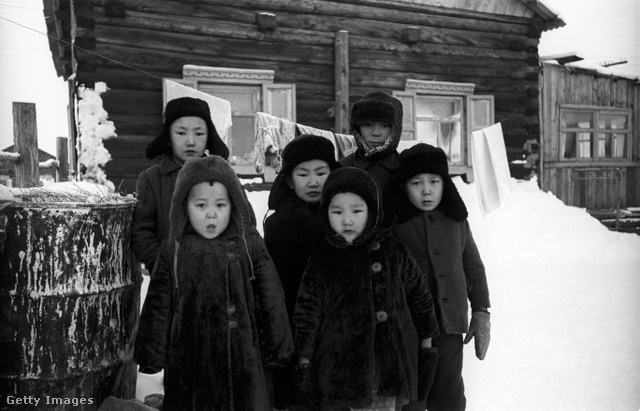 Jakut gyerekek 1964-ben